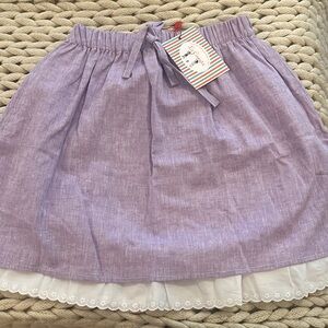 LaCoqueta Luna Girl Linen Mix Skirt